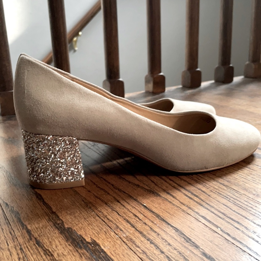 Banana Republic Sparkle Block Heel